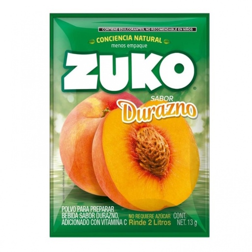 Refresco Zuko Durazno