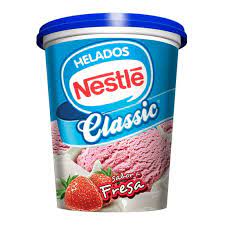 Helado de Pote Fresa